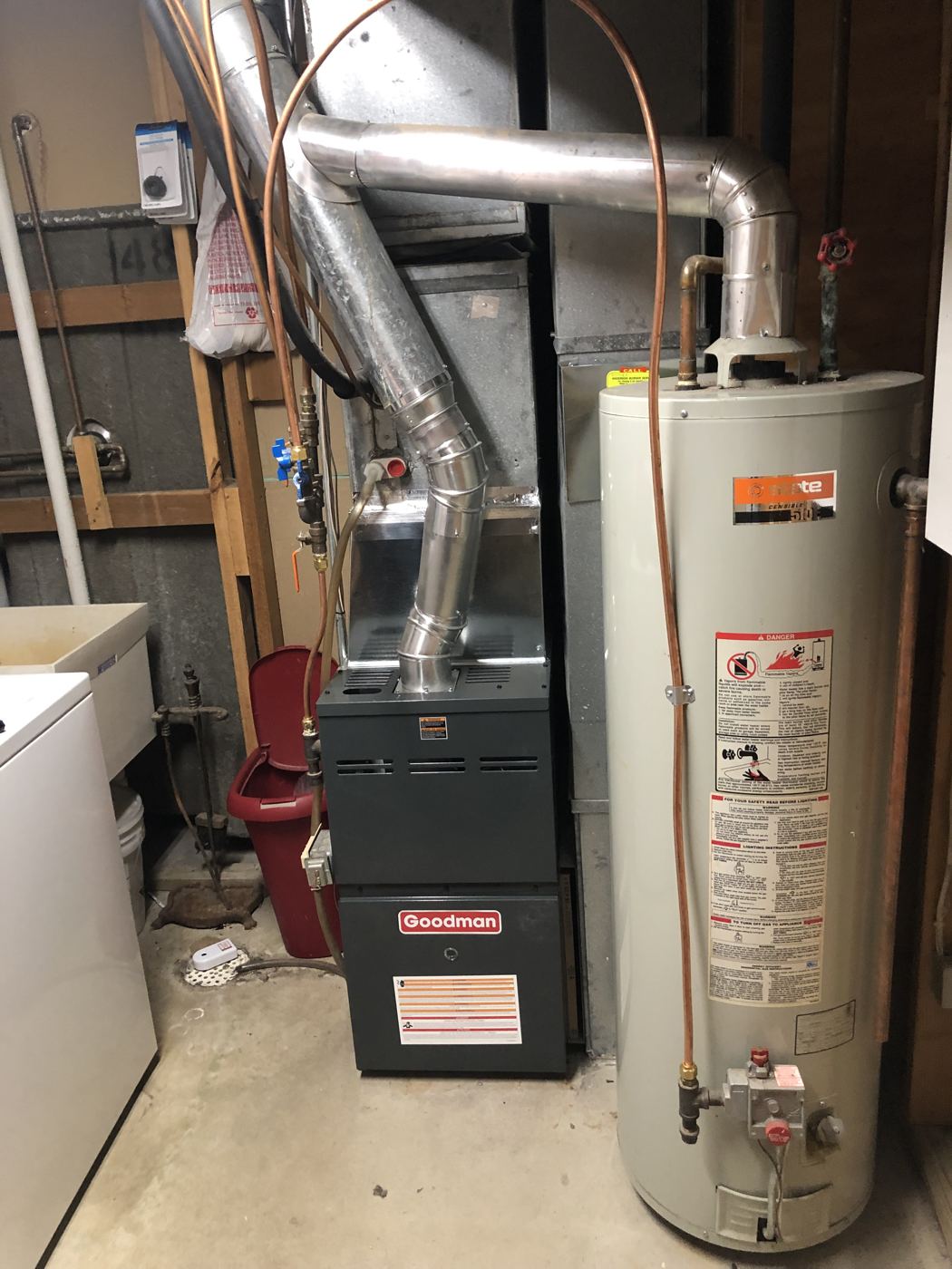 Furnace and water heater replaced together by Anderson Burner
